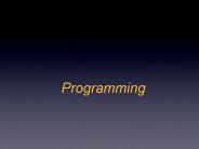 Programming