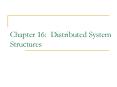 Chapter 16: Distributed System Structures PowerPoint PPT Presentation