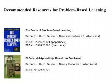 El Poder del Aprendizaje Basado en Problemas