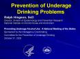 Prevention of Underage Drinking Problems PowerPoint PPT Presentation