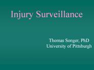 Monitoring the Incidence of Disease