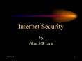 Internet Security PowerPoint PPT Presentation