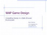 WAP%20Game%20Design