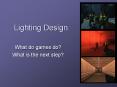 Lighting Design PowerPoint PPT Presentation