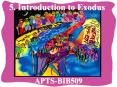 5. Introduction to Exodus PowerPoint PPT Presentation