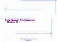 Electronic Commerce PowerPoint PPT Presentation