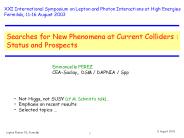 Recherches directes de Leptoquarks