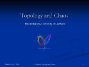 Topology and Chaos  Du