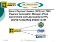 Secure Payment System SPS and FMS PowerPoint PPT Presentation