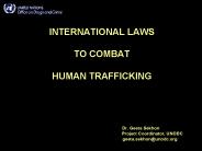INTERNATIONAL LAWS
