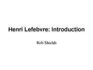 Henri Lefebvre: Introduction