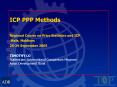 ICP PPP Methods PowerPoint PPT Presentation