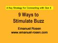 9 Ways to Stimulate Buzz PowerPoint PPT Presentation