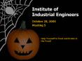 Institute of Industrial Engineers PowerPoint PPT Presentation