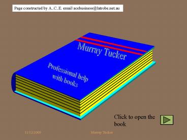 Murray Tucker Publishing