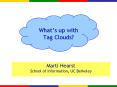 Whats up with Tag Clouds PowerPoint PPT Presentation