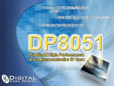 DCD company and products presentation