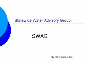 Statewide Water Advisory Group