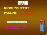 BECOMING BETTER