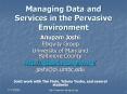 Managing Data and Services in the Pervasive Environment PowerPoint PPT Presentation