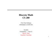 Discrete Math CS 280