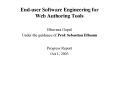 Enduser Software Engineering for Web Authoring Tools PowerPoint PPT Presentation