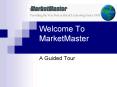 Welcome To MarketMaster