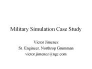 Military Simulation Case Study