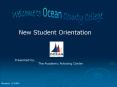 Welcome to Ocean County College New Student Orientation PowerPoint PPT Presentation