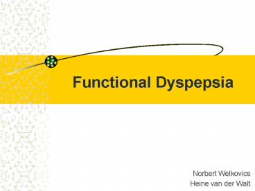 Functional Dyspepsia