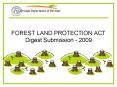 FOREST LAND PROTECTION ACT Digest Submission 2009 PowerPoint PPT Presentation