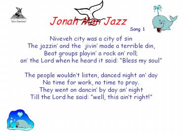 Jonah Man Jazz