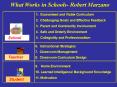 What Works in Schools- Robert Marzano PowerPoint PPT Presentation