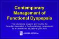 Contemporary Management of Functional Dyspepsia PowerPoint PPT Presentation