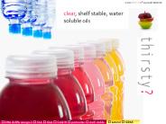 Clear, water soluble & shelf stable DHA & EPA Omega-3