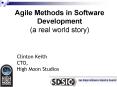 Agile Methods in Software Development a real world story PowerPoint PPT Presentation
