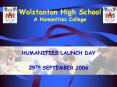 Wolstanton High School A Humanities College PowerPoint PPT Presentation
