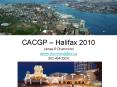 CACGP Halifax 2010 PowerPoint PPT Presentation