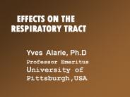 EFFECTS ON THE RESPIRATORY TRACT