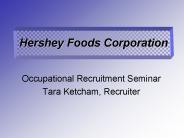 Occupational Recruitment Seminar