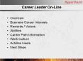 Career Leader OnLine PowerPoint PPT Presentation