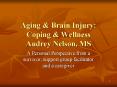 Aging PowerPoint PPT Presentation