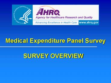 Medical Expenditure Panel Survey