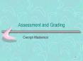 Assessment and Grading PowerPoint PPT Presentation
