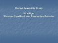 Market Feasibility Study VitalSign: Wireless Heartbeat and Respiration Detector PowerPoint PPT Presentation