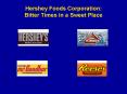Hershey Foods Corporation: Bitter Times in a Sweet Place PowerPoint PPT Presentation