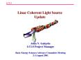 Linac Coherent Light Source PowerPoint PPT Presentation