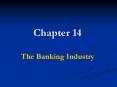 Chapter 14 The Banking Industry PowerPoint PPT Presentation