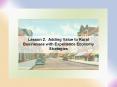 Lesson 2' Adding Value to Rural Businesses with Experience Economy Strategies PowerPoint PPT Presentation