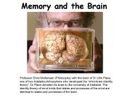 Memory and the Brain